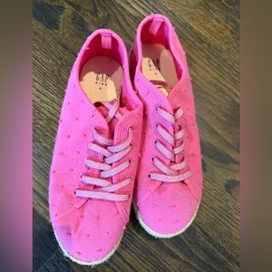 GAP Kids Vibrant Pink Lace-Up Sneakers